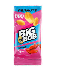 Арахіс BIG BOB краб 60г (в ящ. 95 шт)