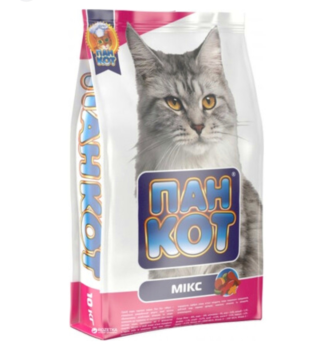 Корм для кота Пан Кот 10кг