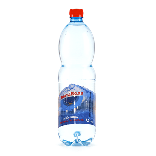 Вода Злата Вода 1,5л. ГАЗОВАНА (уп.6 шт.)