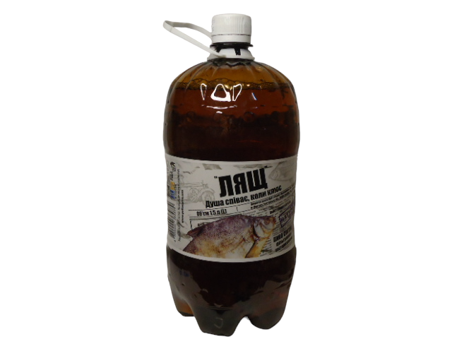 Пиво Лящ  світле 1,5л  (ящ.6 шт.)