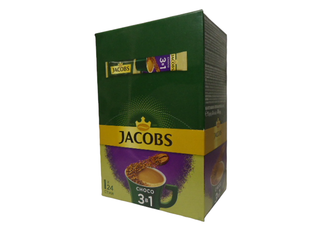 Кава  Jacobs 3 в1 FD Monarch CHOCO 15 г блок 24 шт.