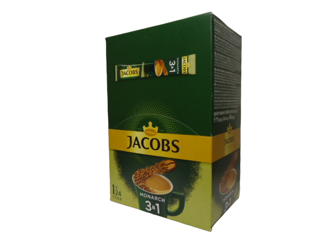 Кава  Jacobs 3 в1 FD Monarch CLASSIC ІННОВАЦІЯ 15 г блок 24 шт.