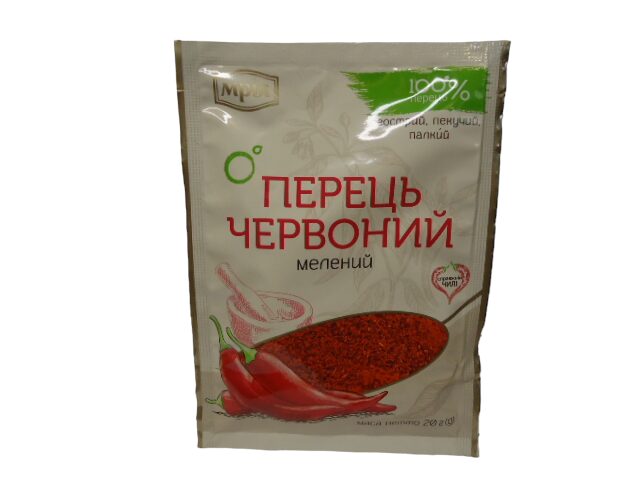 Мрія ЧЕРВОНИЙ (КРАСНИЙ) перець мелений 20г