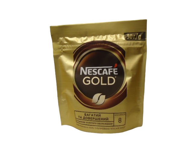 Кава Nescafe Gold м/у  30 гр. (ящ.20 шт.)