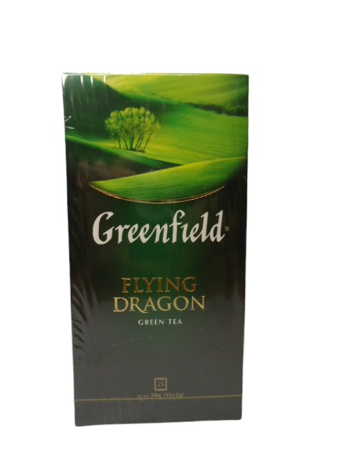 Чай Greenfield Flying Dragon 25 пак. зелений (ящ.15 шт.)