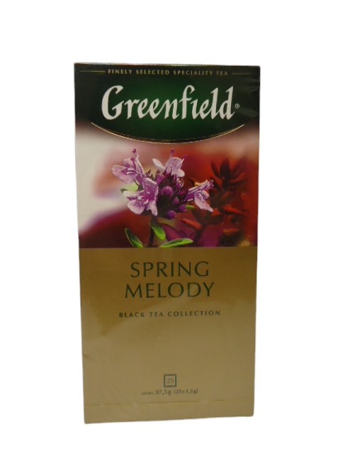 Чай Greenfield Spring Melody 25 пак.(духмяні трави та фрукти) (ящ.10 шт.)