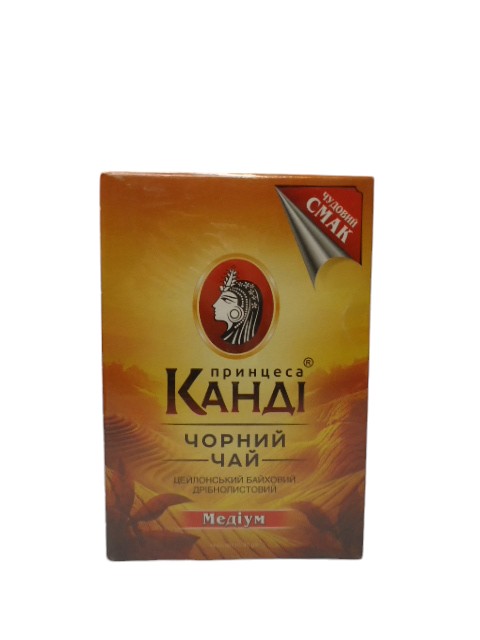Чай Принцеса Канді 85гр. чорний (ящ. 30шт.)