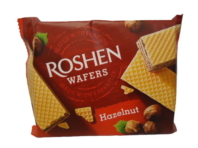 ВАФЛІ  РОШЕН  Wafers  горіх 72 гр. (в ящ.22 шт.)