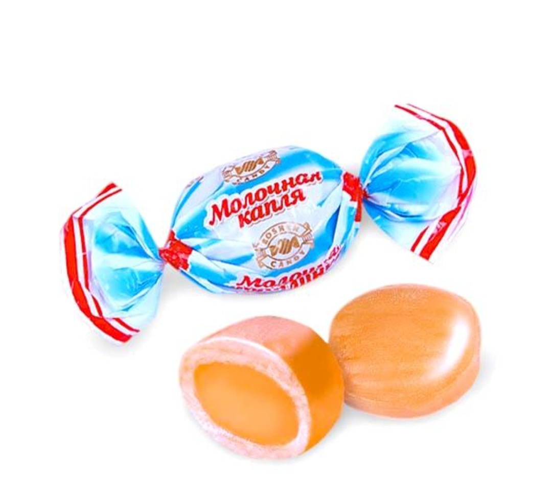 КАРАМЕЛЬ РОШЕН  Sweet Drop Молочна крапля 1 кг. (в ящ.7 кг.)