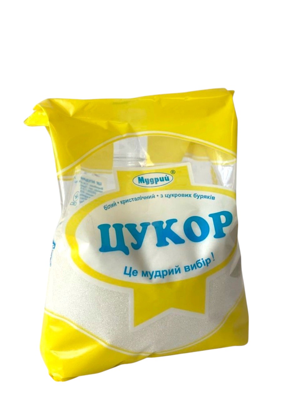 Цукор Мудрий білий кристалічний 800г