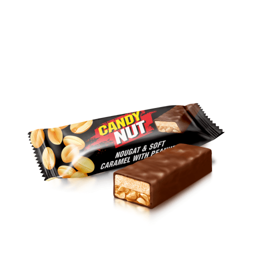 Цукерки РОШЕН CANDY NUT  1кг. ЧОРНИЙ (в ящ. 5 кг.)