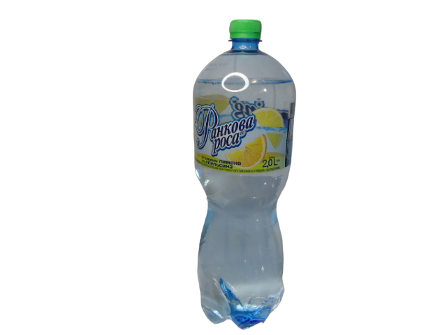 Вода Ранкова Роса Лимон 2 л.( уп.6 шт.)