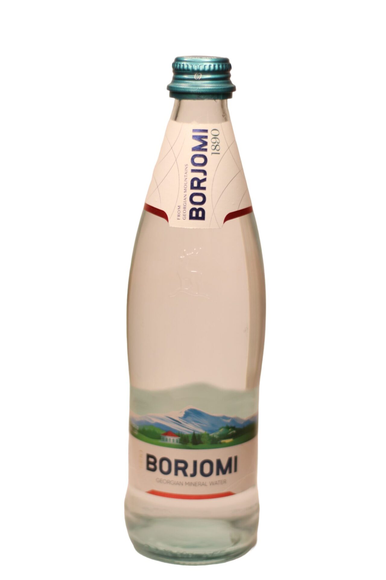 Вода Боржомі 0,5л скло (уп.12 шт.)