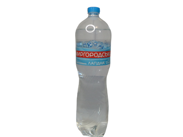 Вода МИРГОРОДСЬКА ЛАГІДНА Слабогаз 1,5 л. (уп.6 шт.)