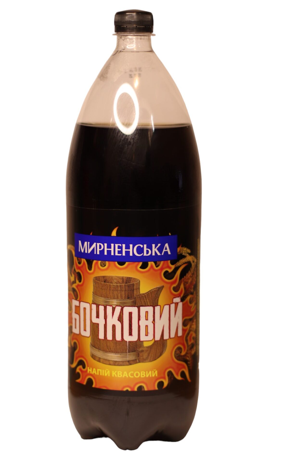 Напій квасовий ТМ Мирненський Бочковий 2 л. ( уп. 6 шт)