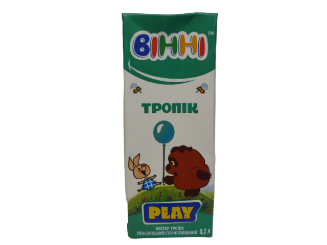 Сік Вінні Тропік 0,2 л.(уп.27 шт.)