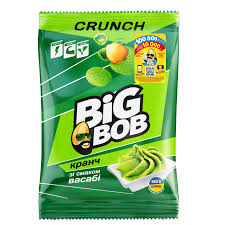 Арахіс BIG BOB Васабі 55 гр. (ящ.80 шт.)