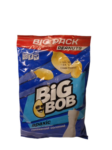 Арахіс BIG BOB до пива 160г (50шт. в ящ)