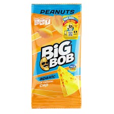Арахіс BIG BOB зі смаком сиру 60г  (в ящ. 95 шт)