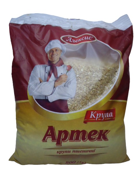 Крупа Пшенична яра  АРТЕК Алексіс 800г