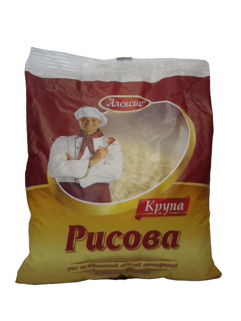 Крупа Рис пропарений Алексіс 800г