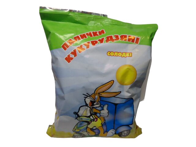 Кукурудзяні палички ТМ Зайка Солодкі 45гр (в уп.12 шт.)