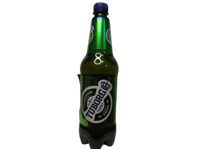 Пиво Tuborg Green 0.9л  (уп. 12 шт.)