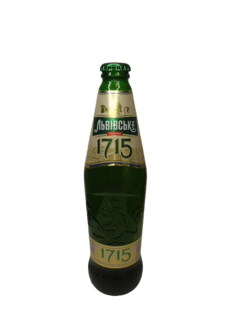 Пиво Львівське 1715  0,45 л. СКЛО (ящ.20 шт.)