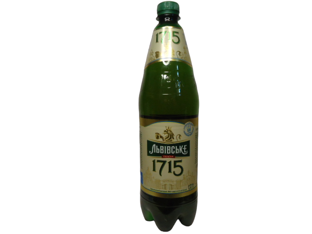 Пиво Львівське 1715  1,12 л. (уп.12 шт.)