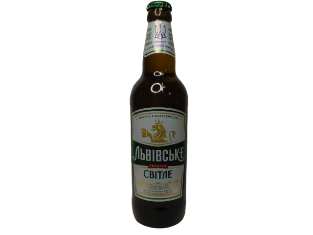 Пиво Львівське світле 0,5л. СКЛО (уп.20 шт.)