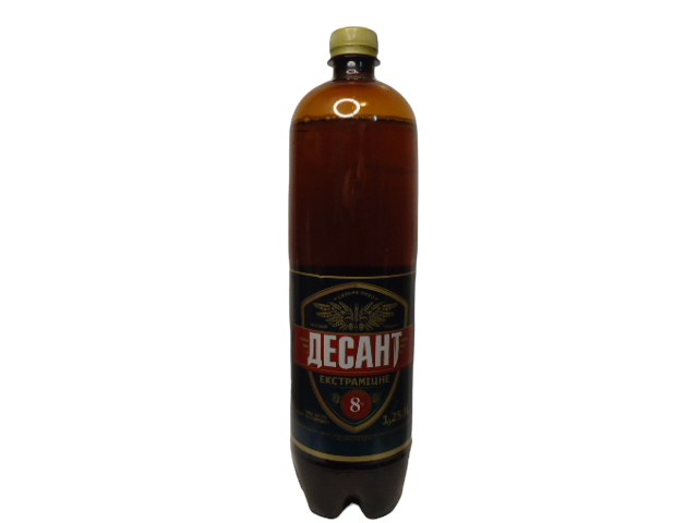 Пиво Десант Екстраміцне 1,25 л. (уп.12 шт.)