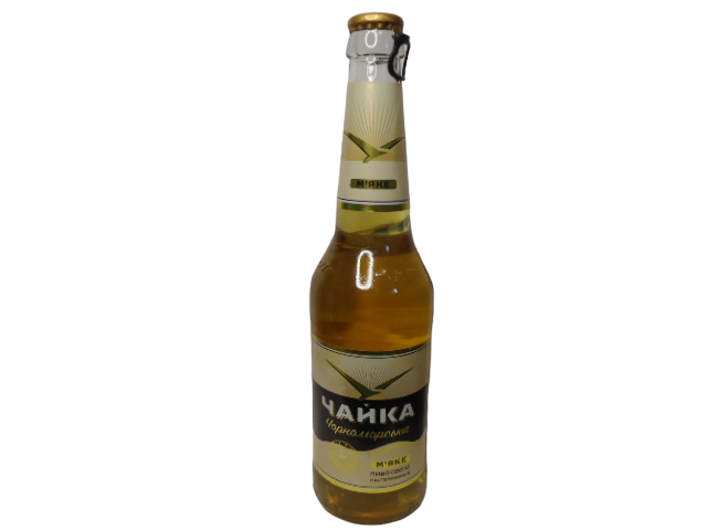Пиво ППБ Чайка Чорноморська 0,45 л.СКЛО (уп. 20 шт.)