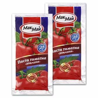 Томатна паста “МакМай” домашня 25% стік 70г