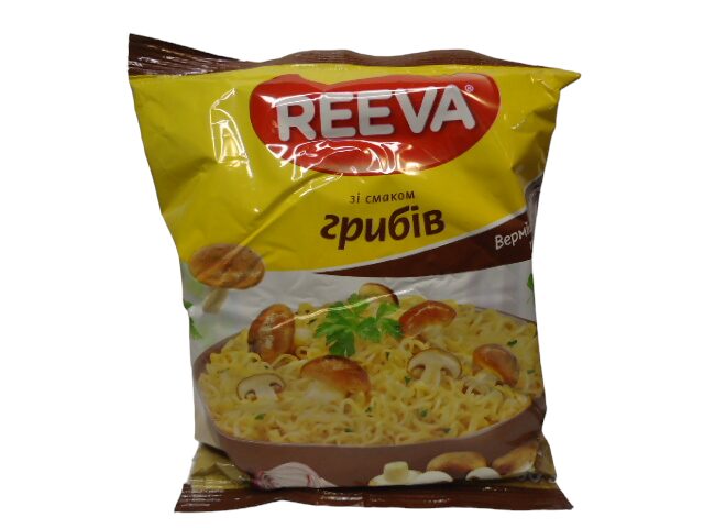 Reeva Локшина з грибами 85г