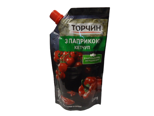 Кетчуп ТМ Торчин З паприкою 250 г