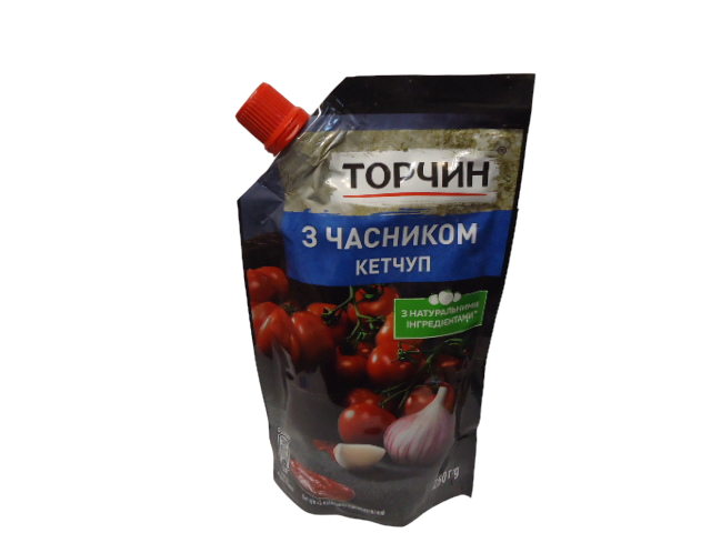 Кетчуп ТМ Торчин З часником 250 г