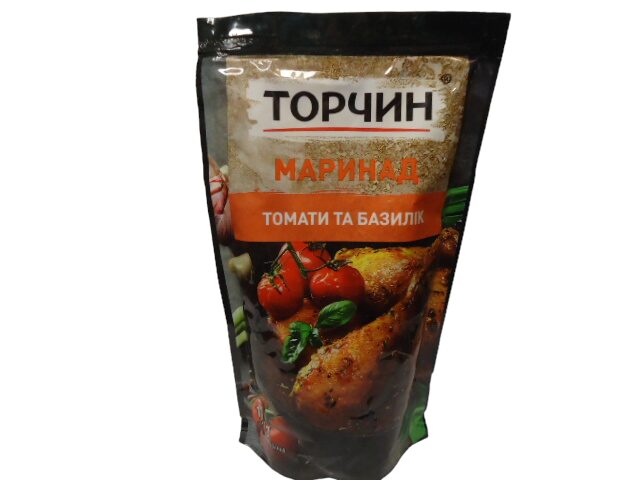 Маринад Торчин томати та базилік 160г