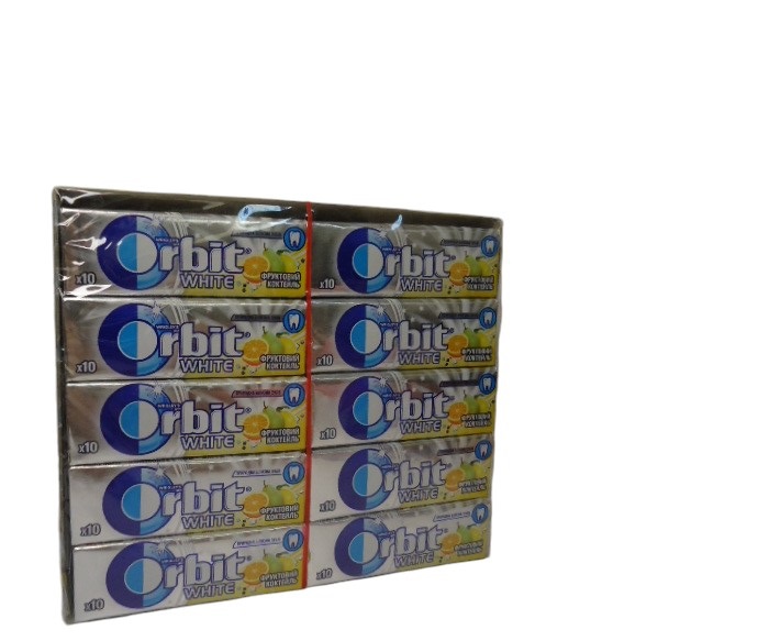 Гумка Orbit Фруктовий Коктейль 14гр (блок 30шт.)