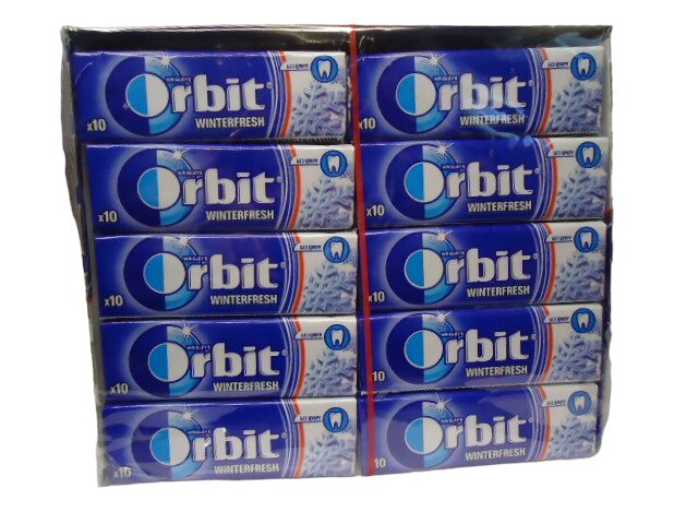 Гумка Orbit Winterfresh 14гр (блок 30шт.)