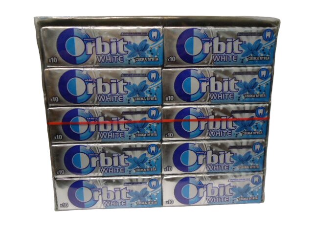 Гумка Orbit Свіжа м’ята 14гр (блок 30шт.)