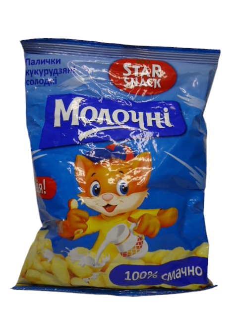 Палички кукурудзяні Старснек 50г (уп.30 шт.)
