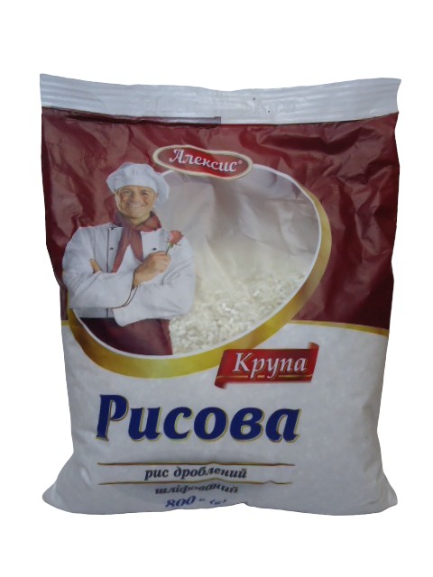 Крупа Рис Січка Алексіс 800г
