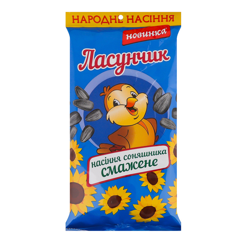 Насіння смажене  ЛАСУНЧИК 140 гр. (ящ.30шт.)