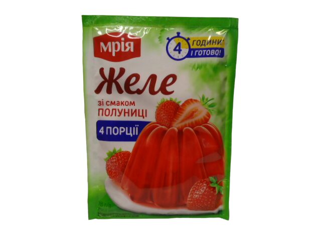 Желе Мрія Полуниця 78г