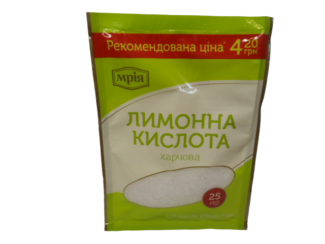 Мрія Лимонна кислота 100г