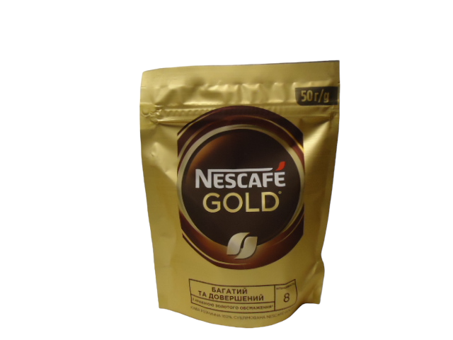 Кава Nescafe Gold м/у  50 гр. (ящ.20 шт.)