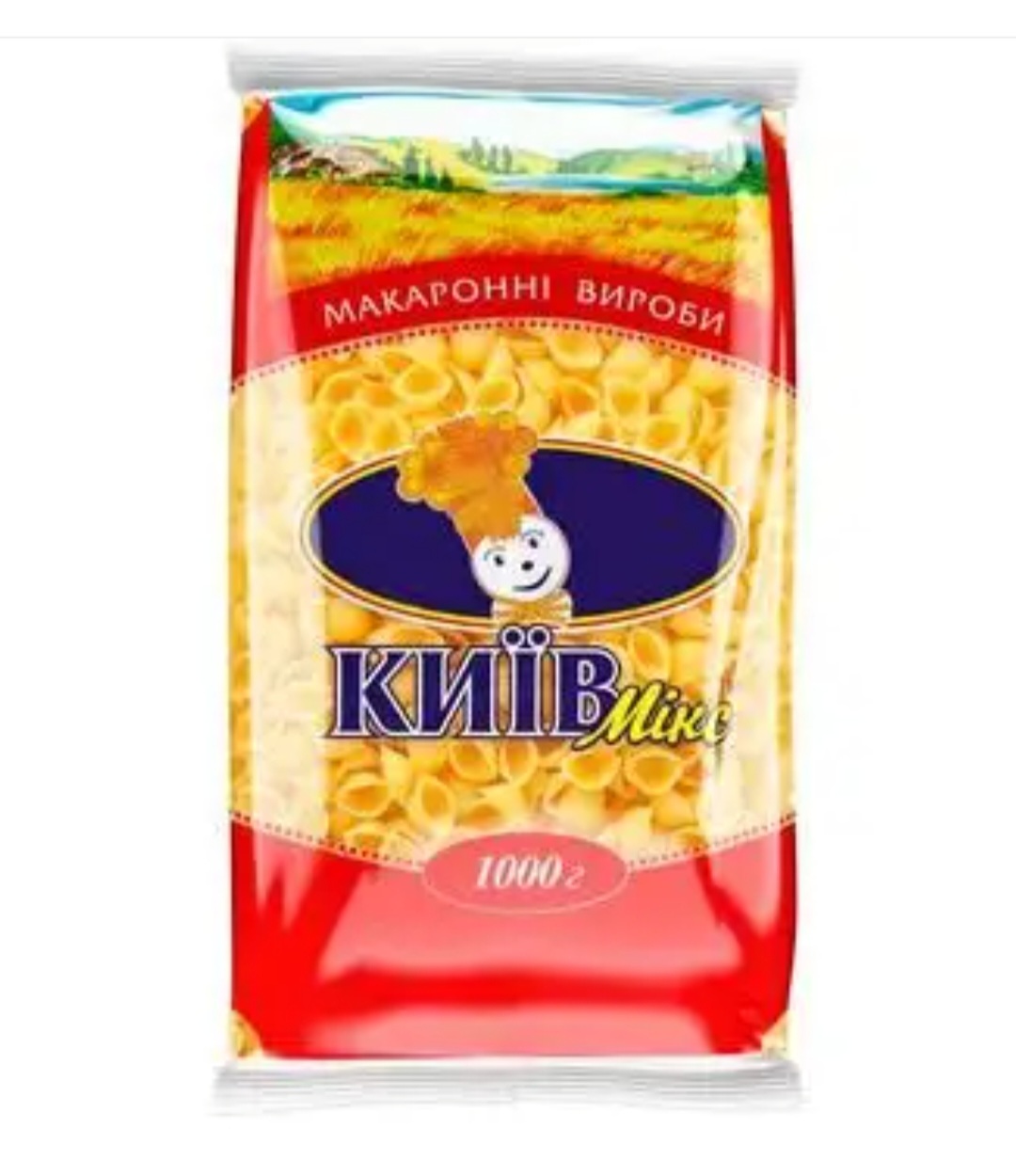 Макарони Київ Мікс 1кг Мушля