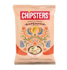 Чіпси Chipster`s смак Вареники з капустою 100гр ( 16шт. в ящ.)