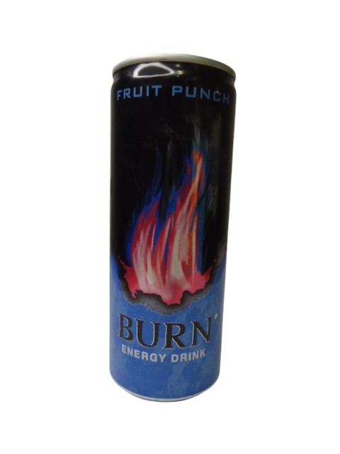 Енергетичний напій Burn Фруктовий Пунш 0.25л З/Баночка (уп.6 шт.)