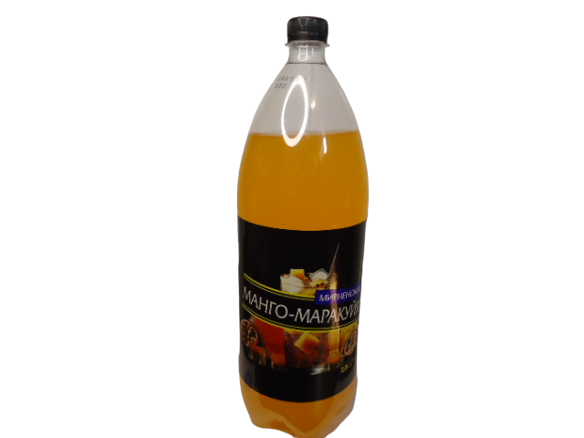 Напій газований ТМ Мирненська Манго – Маракуйя 2 л. ( уп. 6 шт)